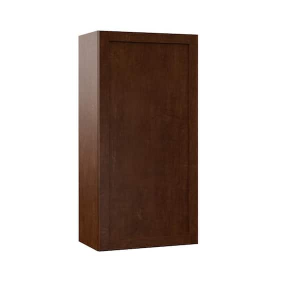 Hampton Bay Designer Series Soleste Assembled 21x42x12 in. Wall Kitchen Cabinet in Spice