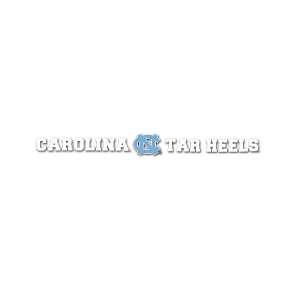 FANMATS North Carolina Tar Heels Sun Stripe 3.25 in. x 34 in. Windshield Decal
