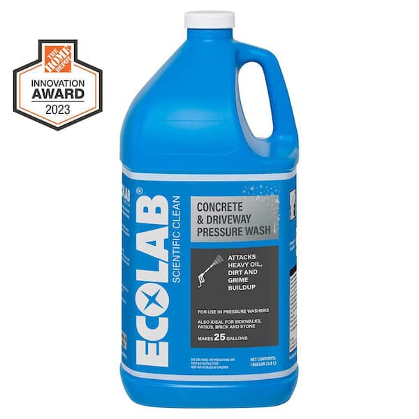 ECOLAB 1 Gal. Concrete and Driveway Pressure Wash Concentrate Cleaner