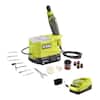 ONE+ 18V Cordless Precision Craft Rotary Tool Kit with 1.5 Ah Battery and Charger