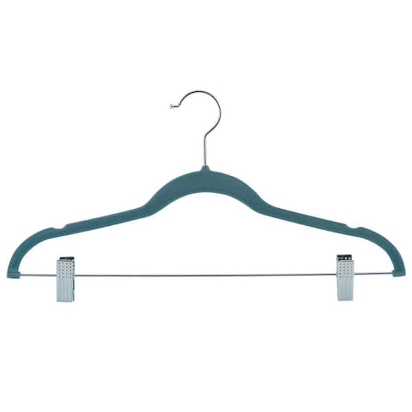 Simplify Kids 100 Pack Velvet Hangers in with Unicorn Icon in