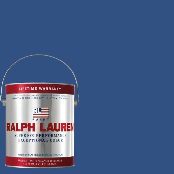 Ralph Lauren 1-gal. Duffle Blue Flat Interior Paint