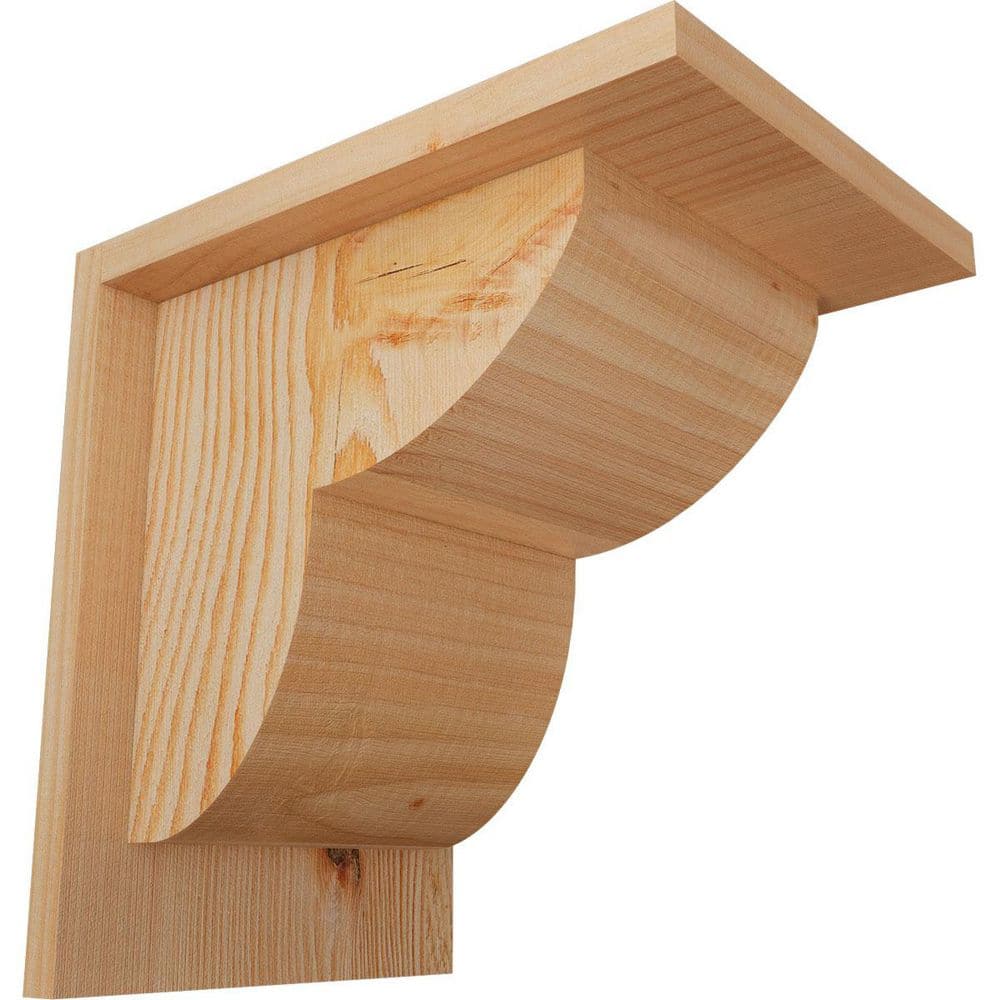 7-1/2 in. x 10 in. x 10 in. Douglas Fir Crestline Smooth Corbel with Backplate price history on PriceWatchPro