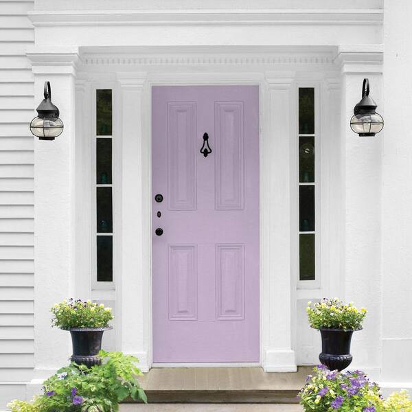 Glidden Premium 5 gal. PPG1176-4 Purple Essence Semi-Gloss