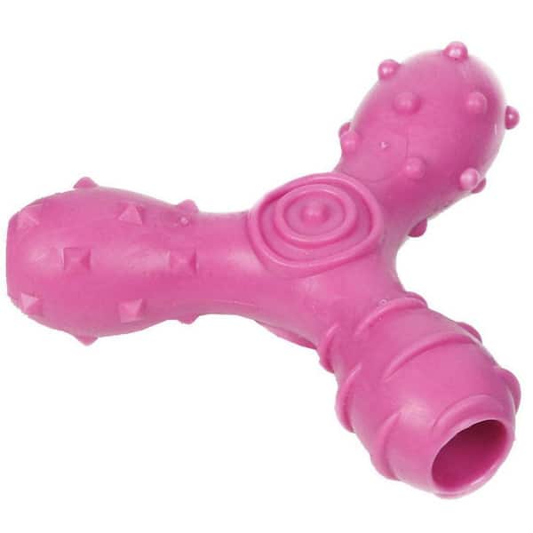Unbranded Treat Dispensing and Chewing Interactive TPR Dog Toy
