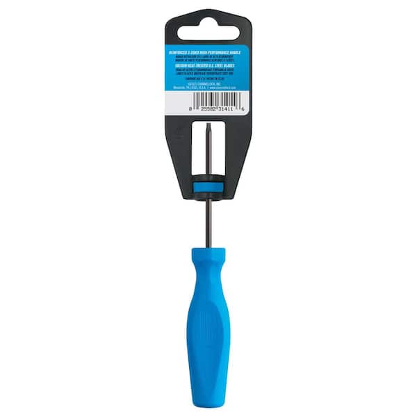 Channellock 2.5 in. T9 Torx Screwdriver with 3-Sided High