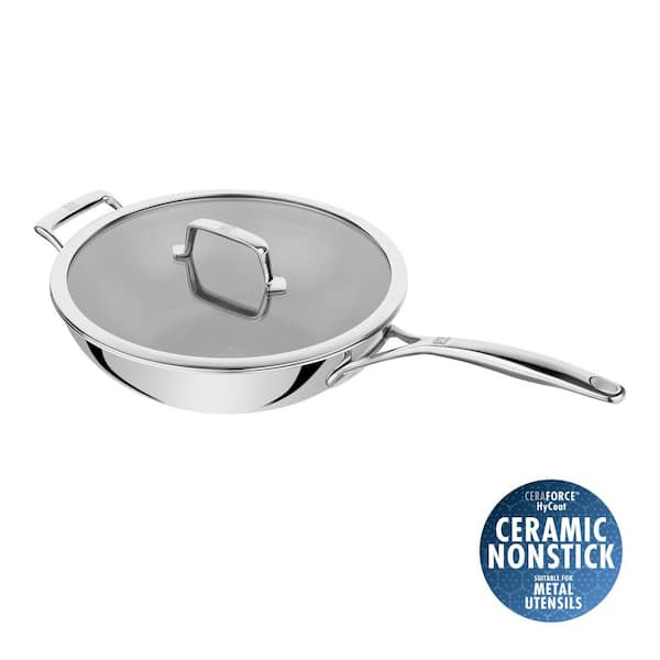 ZWILLING Peak 12 in. Stainless Steel Ceramic Nonstick Dual