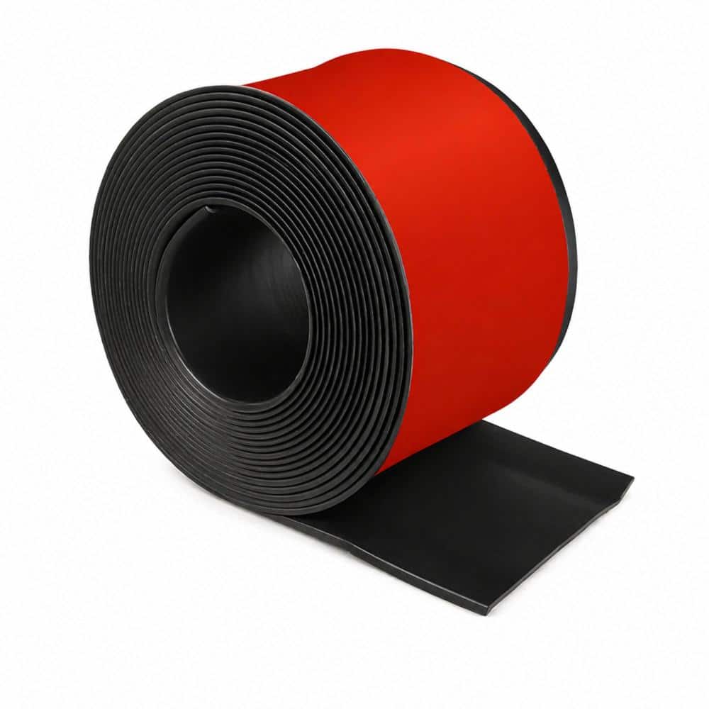 4 in. x 20 ft. Self Adhesive Vinyl Wall Base Molding Trim, Flexible Rubber Baseboard, Peel and Stick Black price history on PriceWatchPro