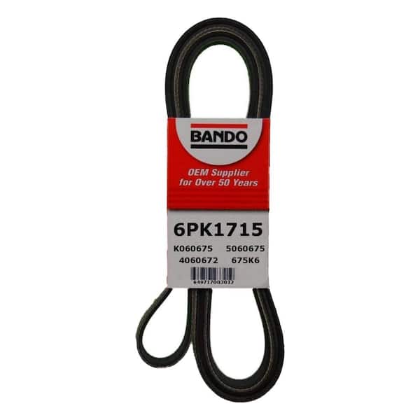 Bando Rib Ace Precision Engineered V-Ribbed Belt - Fan, Air Conditioning and Power Steering