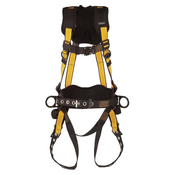 D3000 Vest Style, with Belt, 5-Point, Back and Side D-Rings, QC Chest, TB Legs (M-L)