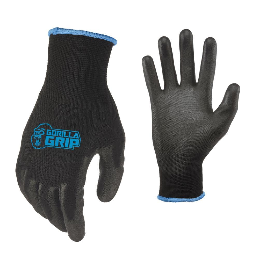 Gorilla Grip Gloves Maximum Grip 3Pair Veil Aqueous Work Gloves