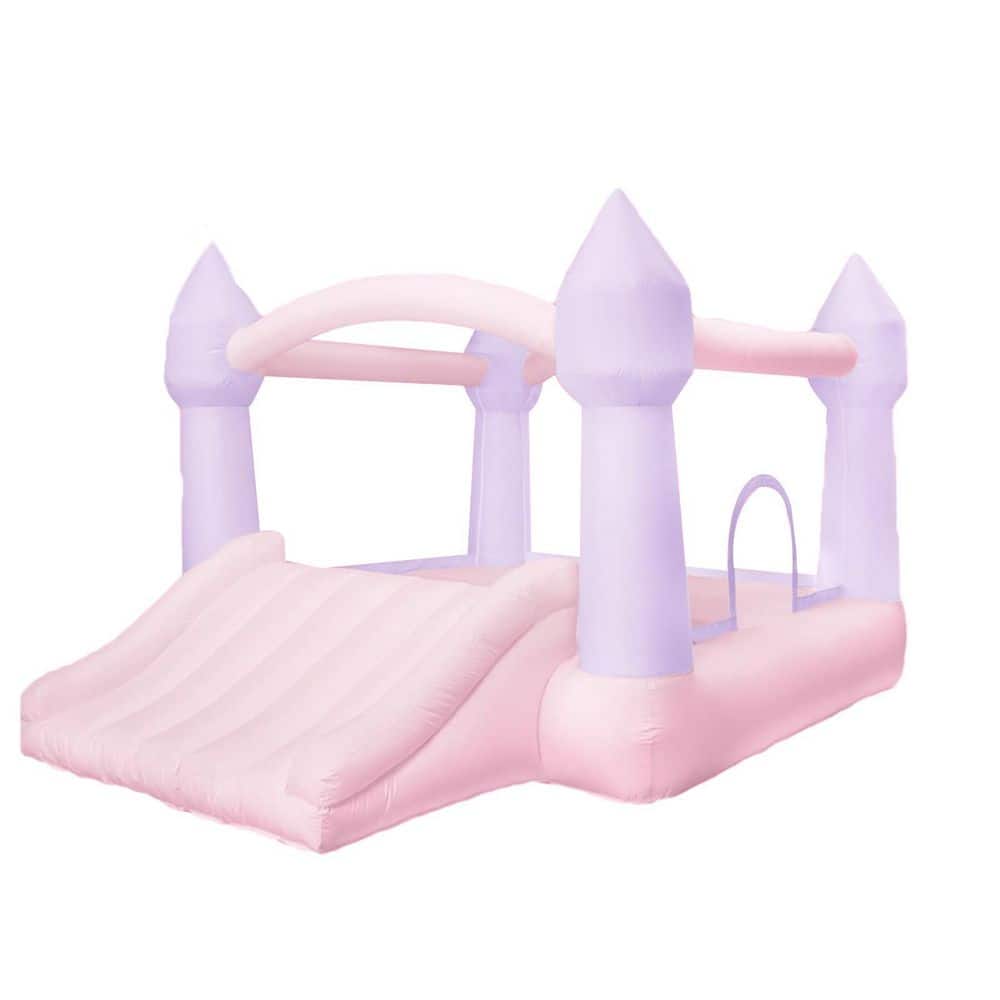 Inflatable Bounce House with Slide & Blower, 4 Kids Capacity, Oxford Cloth Material, Indoor Outdoor Use, 1 Pack price history on PriceWatchPro