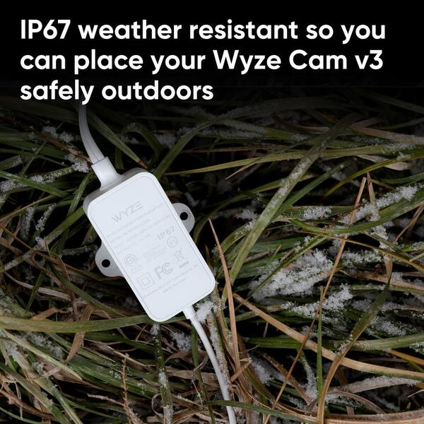 thumbnail image 2 of JJMASEE 2Pack 20FT Power Extension Cable For Wyze Cam V3/V4/OG/V3 Pro 2 of 13