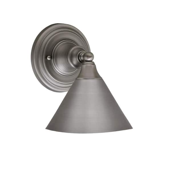 Unbranded Fulton 1-Light Brushed Nickel Wall Sconce