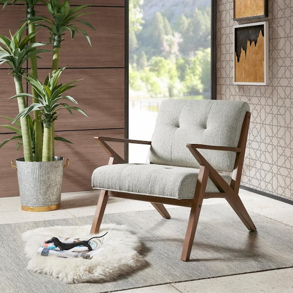 Brayden Grey Fabric Club Chair 