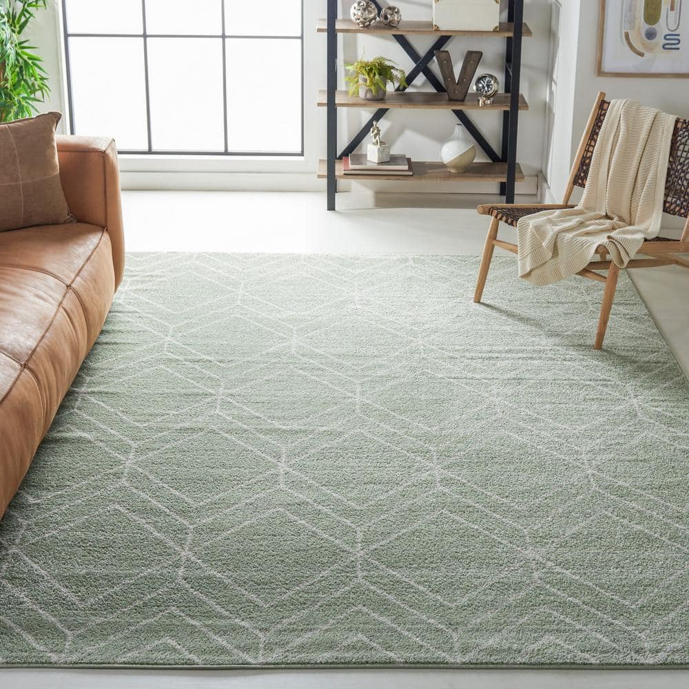 Adirondack 11 ft. x 15 ft. Sage/Ivory Diamond Area Rug price history on PriceWatchPro