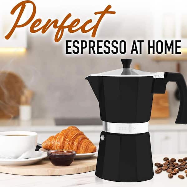Zulay Kitchen 9-Cup Premium Moka Pot Stovetop Espresso Maker