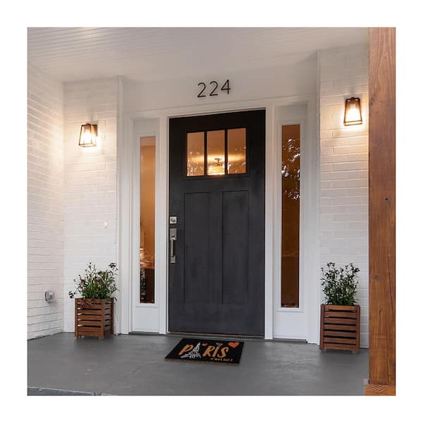 Fridja Front Door Mat,Inside or Outside Entryway Front Door Welcome  Mat,Large Size 31.5 x 19.7 Boot Scraper,Phthalate and BPA  Free,Waterproof,Non