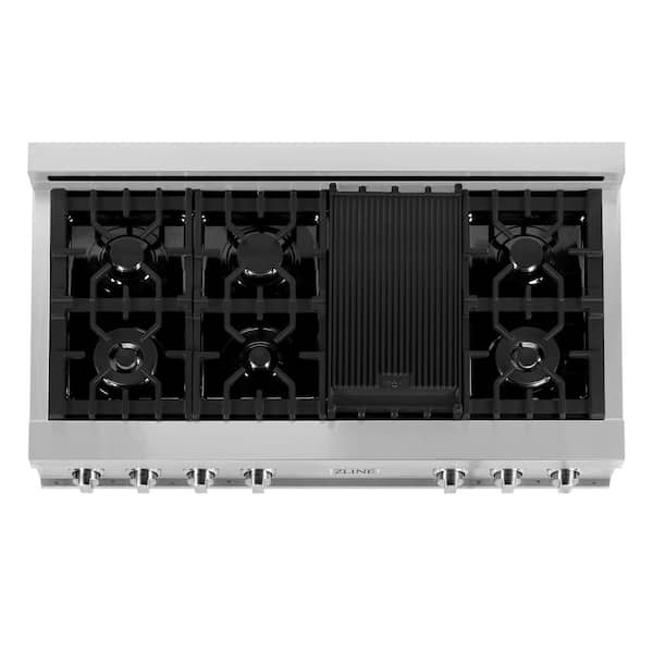 ZLINE 48 in. Rangetop with 7 GAS Burners (RT48)