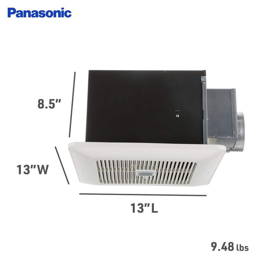 WhisperSense White Ceiling Mount Ventilation Fan with Dual Sensor