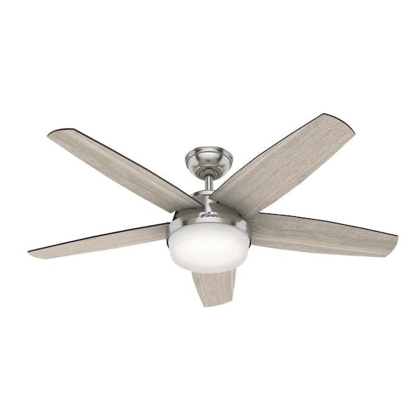 Hunter Avia Ii 52 In Led Indoor, How To Wire A Hunter Ceiling Fan With Light And Remote Control