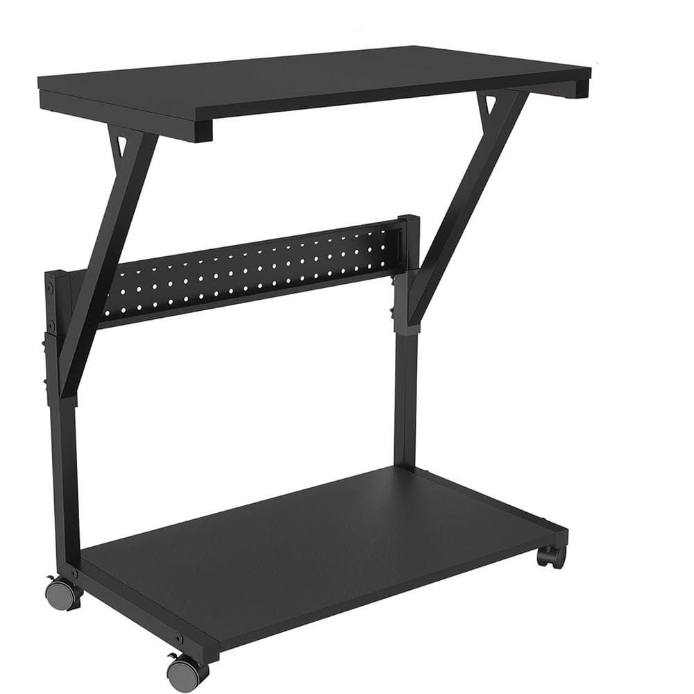 Yichuhaoxi Computer Tower Cart Height Adjustable PC Stand, 2