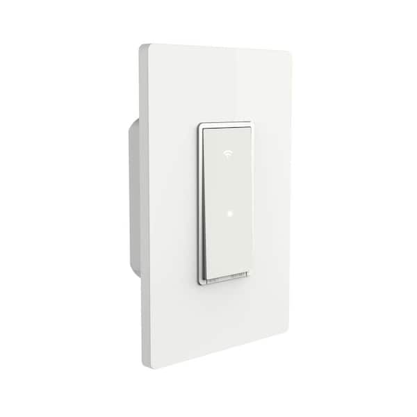 Simply Conserve Single-Pole Smart Home Push Button Light Switch