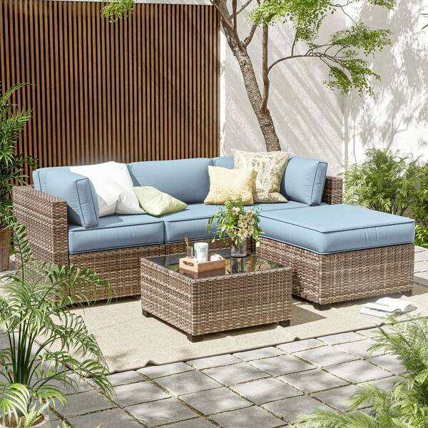 Waterproof Patio Cushion Covers Tounosnt 9Pcs Outdoor Chair