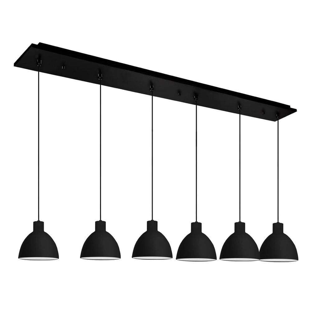 Chroma 42-in Black 6-Light Multi Pendant price history on PriceWatchPro