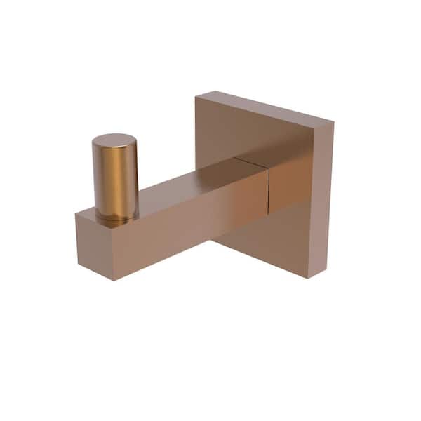 Allied Brass Montero Collection Wall-Mount Robe Hook in Brushed Bronze