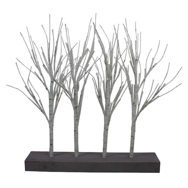 Northlight Artificial 19.5" LED Battery Operated Warm White Cluster Tree