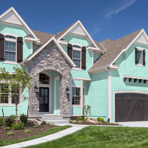 Teal exterior on sale paint colors