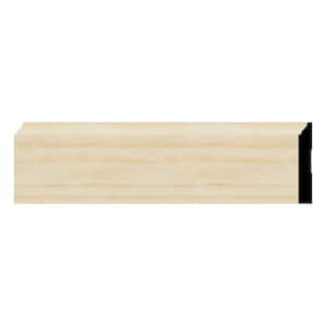 WM620 0.56 in. D x 4.25 in. W x 96 in. L Wood Pine Baseboard Moulding