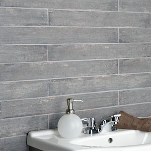 Retro Cendra 2-3/4 in. x 23-1/2 in. Porcelain Floor and Wall Tile (11.52 sq. ft./Case)