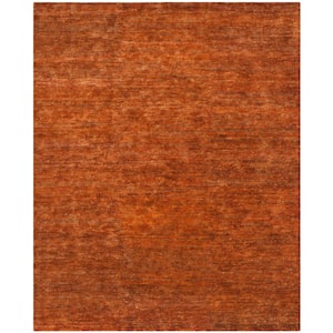 Bohemian Rust 4 ft. x 6 ft. Solid Area Rug