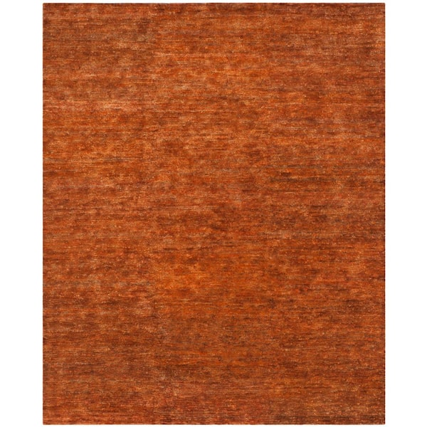 SAFAVIEH Bohemian Rust 8 ft. x 10 ft. Solid Area Rug