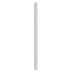 SOLUS 7 ft. White Outdoor Direct Burial Aluminum Lamp Post fits Most ...