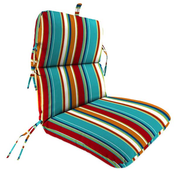 Jordan Manufacturing High Back Chair Cushion - Hockley Fresco Noir