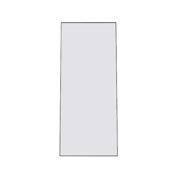 Unbranded 32 in. W x 71 in. H Rectangular Aluminum Framed Wall Mount or Floor Standing Modern Decor Bathroom Vanity Mirror