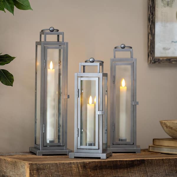 Evergreen Enterprises 16 in. Christmas Lanterns with LED Candle