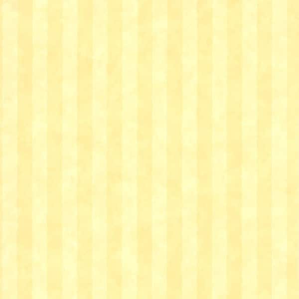 Brewster Gena Yellow Stripe Vinyl Peelable Wallpaper (Covers 56 sq. ft.)