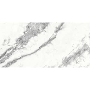 24 in. x 12 in. Piazza Marble Peel and Stick Floor Tiles (10-Tile, 20 sq. ft.)