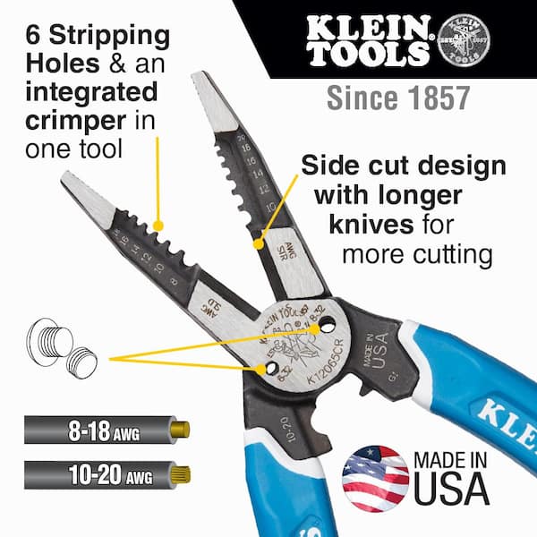 Wire Stripper and 100 ft. Non-Conductive Fiberglass Fish Tape Tool Set