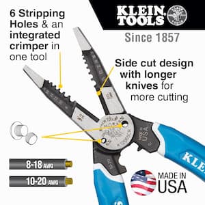 Klein-Kurve Heavy-Duty Wire Stripper Crimper