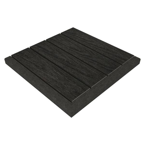 NewTechWood 1/12 ft. X 1 ft. Quick Deck Composite Deck Tile