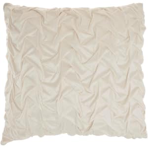 Lifestyles Ivory 22 in. x 22 in. Throw Pillow
