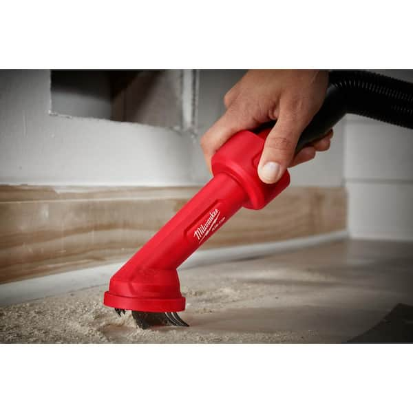 Milwaukee M12 AIR-TIP 1-1/4 in. - 2-1/2 in. Wet/Dry Shop Vacuum Utility  Nozzle Attachment with 3-IN-1 Crevice Tool (2-Piece) 0980-20-49-90-2023 -  The Home Depot