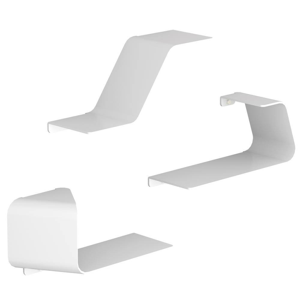 Sttoraboks 49 in. W x 6 in. D Floating Decorative Wall Shelf, Set of 3