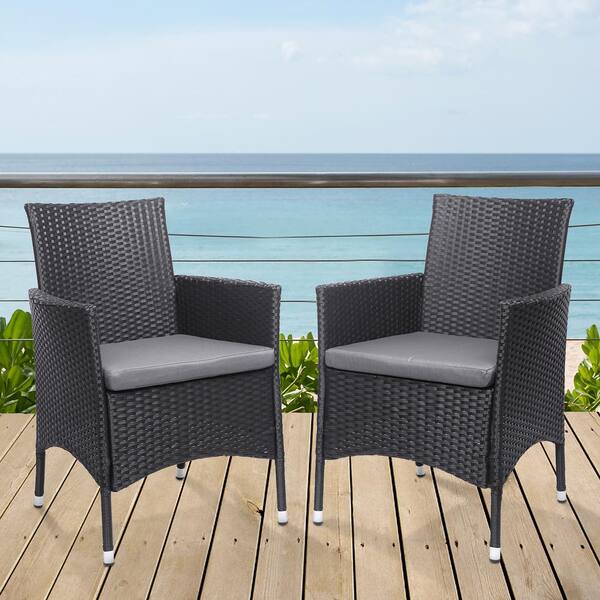 rattan 2 seater dining set