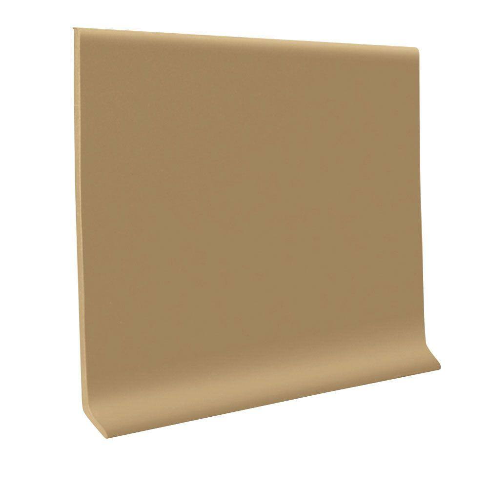 Vinyl Sahara 4 in. x 48 in. x 1/8 in. Wall Cove Base (30-Pieces)